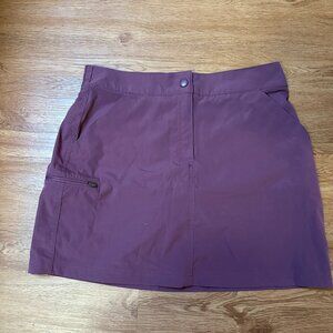 Short Purple Skirt